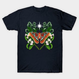 Atlas Moth in the Stars T-Shirt